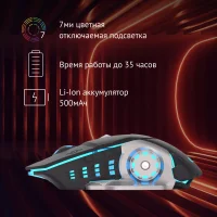 Игровая мышь Oklick 770GW (черный) фото 12